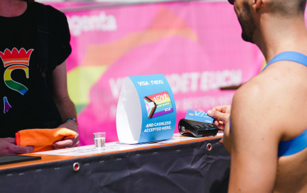 Bezahlterminals für die Vienna Pride von Concardis Austria
