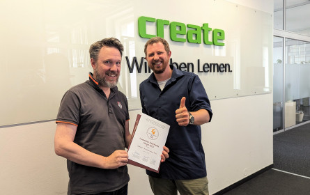 Create gewinnt Comenius Award