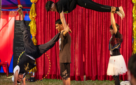 Rote Nasen Sommercircus baut Brücken