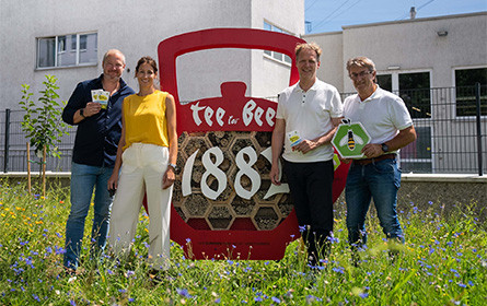 Ein Teeproduzent lässt es summen: Teekanne unterstüzt Projekt BioBienenApfel