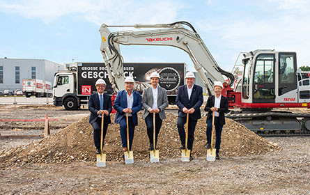 Bauarbeiten für neue Interspar-Bäckerei in Marchtrenk gestartet