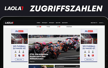 Laola1.at auch im Juli auf Rekordkurs: Mehr als 7,8 Millionen Visits