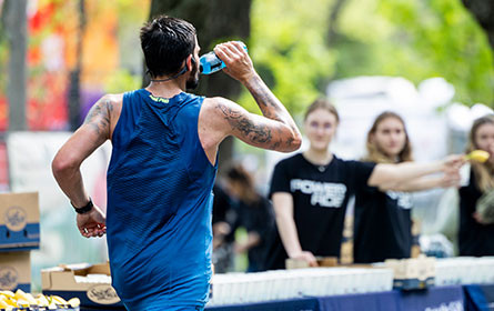 Mit Powerade die Sporthilfe unterstützen