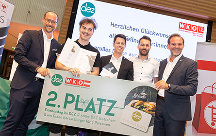 Spar-Supermarkt am Fürstenweg in Innsbruck feiert Lehrling Antonio Ipavec