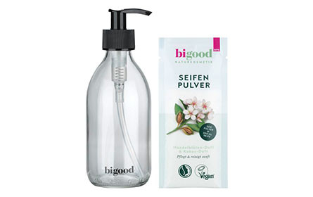 Bipa mit Neuigkeiten von der grünen Eigenmarke Bi good