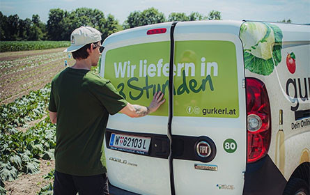 gurkerl.at erweitert Liefergebiet rund um Wien