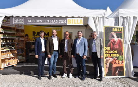 Billa gibt regionalen Partnern auf Rieder Messe eine Bühne 