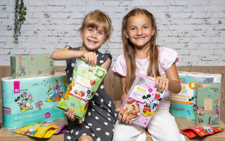 Billa und Bipa feiern 100 Jahre Disney