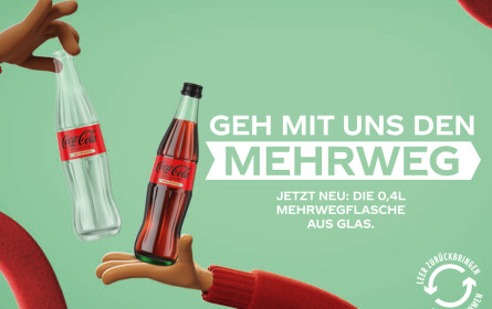 Coca-Cola geht den Mehrweg