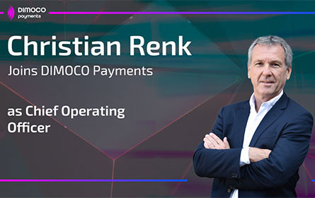 Christian Renk ist neuer COO bei Dimoco Payments