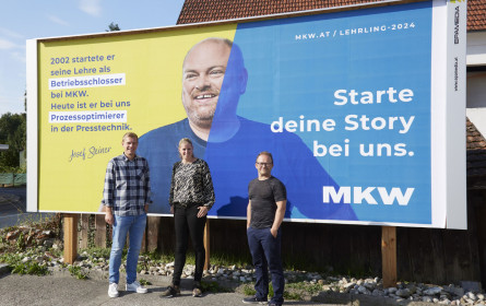 MKW sucht Lehrlinge über Plakatwerbung mit Epamedia