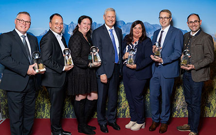 Die besten Spar-Kaufleute Österreichs mit „Goldener Tanne“ ausgezeichnet
