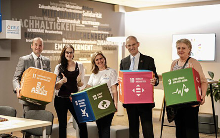 Westfield Shopping City Süd mit Sustainable Development Goals
