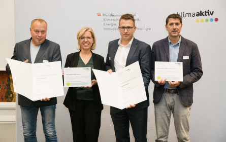 SalzburgMilch wird als neuer klimaaktiv-Partner ausgezeichnet