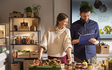 Hofer und Unverschwendet feiern ein Jahr Rettenswert und hunderte Tonnen gerettete Lebensmittel