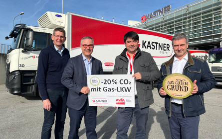 Kastner setzt auf umweltfreundliche Logistik