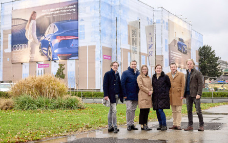 Neue Werbefläche in der City