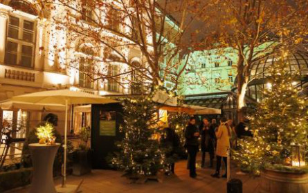 Der FuchsundFreude-Adventsstand im Palais Coburg