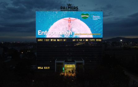 Größte Werbefläche Europas 4 Wochen lang steirisch