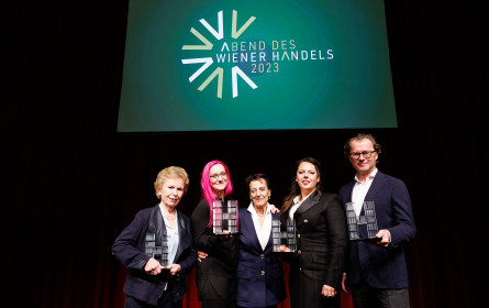 Handelshermes 2023: Wiener Händler für besondere Leistungen ausgezeichnet