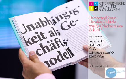 Democracy Dies in Darkness - Hat die Wa(h)re Nachricht eine Zukunft?