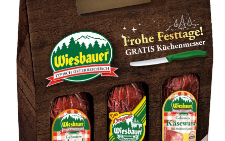 Wiesbauer wünscht genussvolle Festtage