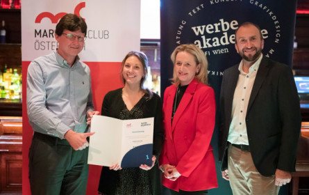 Werbe Akademie: Marketing-Rookie-Award zum 10. Mal an Jahrgangsbeste verliehen