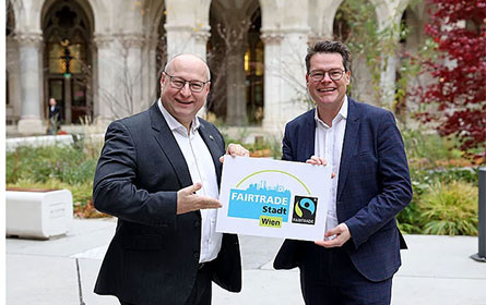 Wien als Fairtrade-Stadt ausgezeichnet