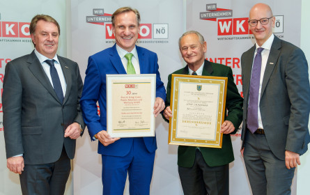 Gert Zaunbauer vom Bundespräsidenten zum Kommerzialrat ernannt