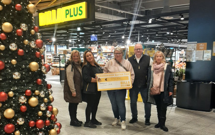 Soziales Engagement bei Billa Plus im Welas Park