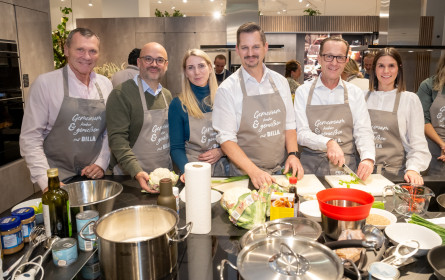  Billa lud zum vorweihnachtlichen Kochevent 