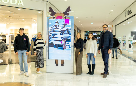 Gewista feiert zwei Jahre Shopping Center Advertising