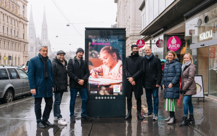 Gewista und Wirtschaftskammer Wien setzen Maßstäbe