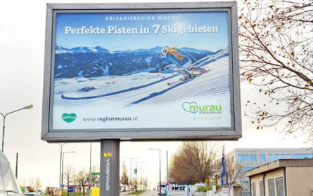 Tourismusverband Murau setzt diesen Winter auf Außenwerbung mit Epamedia