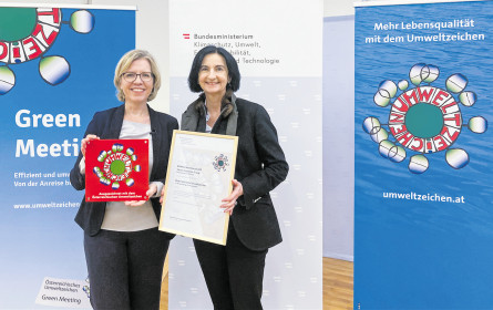 Donau mit Umweltzeichen