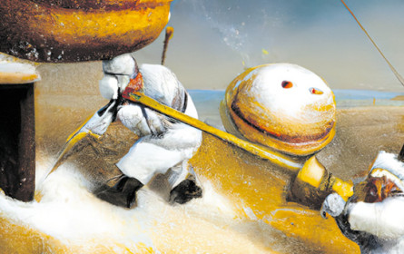 Ströck macht Kunst mit dem KI-Krapfinator