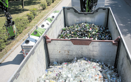 Glasrecycling mit cleverer Logistik