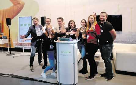 Create präsentierte sich auf der Learntec