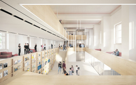 Bau im Architekturjuwel