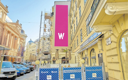 Werben mitten in Wien