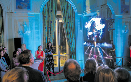 Air France-Show: Mode über den Wolken