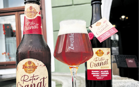 Roter Granat: Neues Bockbier aus Zwettl