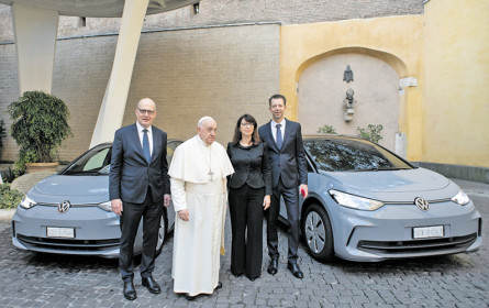 Der Papst setzt jetzt auf Strom 