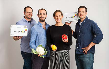 Basenbox Pop-Up-Store im 7. Bezirk
