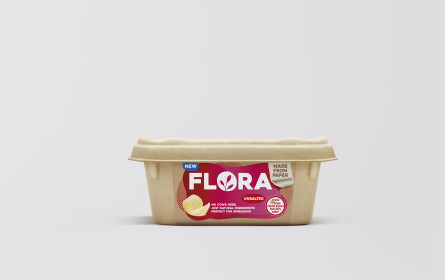 Flora, die 100% pflanzliche Alternative zu Butter