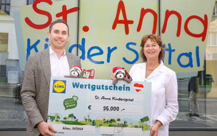 Ein Waschbär für den guten Zweck