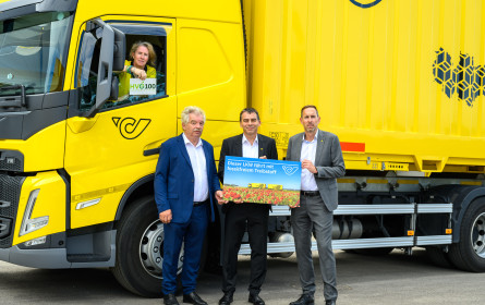 Post wird fossilfreien Treibstoff tanken