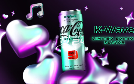 Coca-Cola Creations launcht Coca-Cola K-Wave Zero Sugar