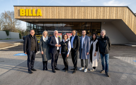 Billa präsentiert sich im neuen Gewand