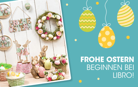 Osterhasen starten bei Libro in die Saison